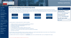 Desktop Screenshot of buildingcontrolpartnershiphants.gov.uk