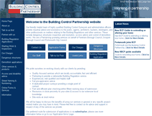 Tablet Screenshot of buildingcontrolpartnershiphants.gov.uk